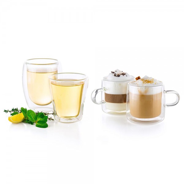 Чаши за кафе и чай Луиджи Фереро Coffeina 280мл 2бр Чаши за кафе и чай Луиджи Фереро Coffeina 280мл 2бр