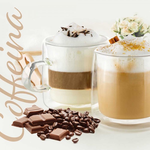 Чаши за кафе и чай Луиджи Фереро Coffeina 280мл 2бр Чаши за кафе и чай Луиджи Фереро Coffeina 280мл 2бр